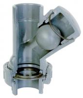 Tvarovka - Kulový zpětný ventil Y 63 mm Tvarovka - Kulový zpětný ventil Y 63 mm